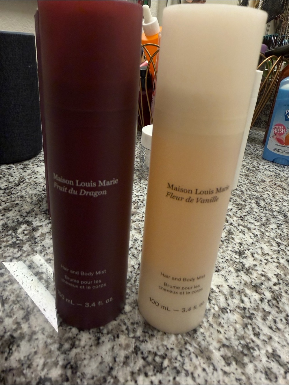 Combo Maison Louis Marie Vanille & Fruit du Dragon ( 1 without box )